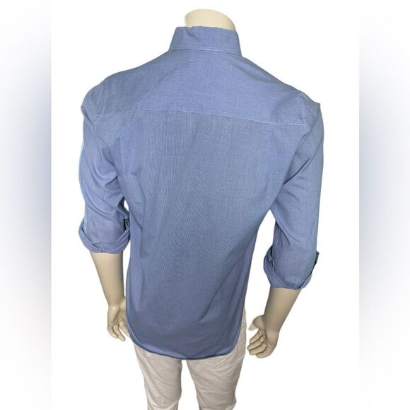 Giorgio Armani L/S  Men’s  Dress Shirt w/French Cuffs Like New Size 14.5/37 - Picture 2 of 8